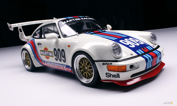 Porsche 911 964 RSR 3.8 Martini (GT Spirit 1/18) | DiecastXchange